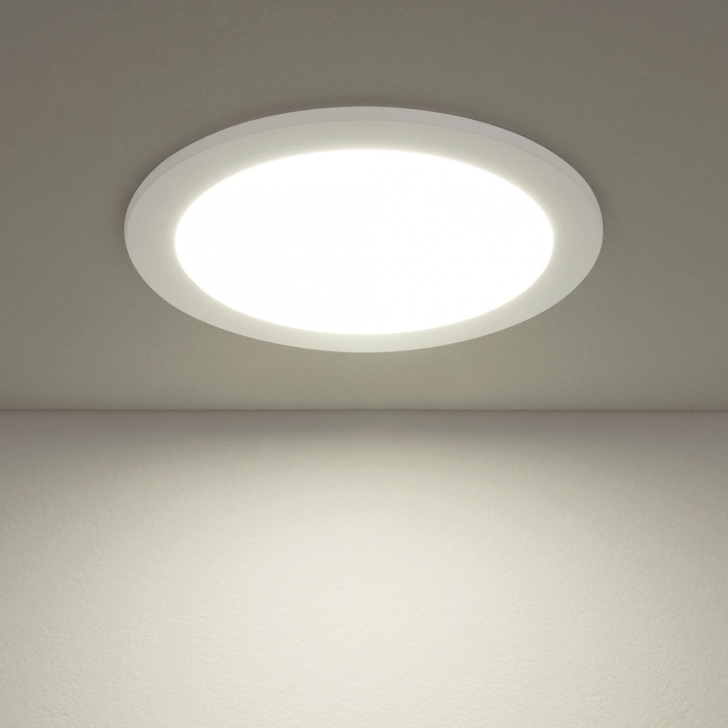 Встраиваемый светодиодный светильник Elektrostandard DLR003 18W 4200K 4690389081873