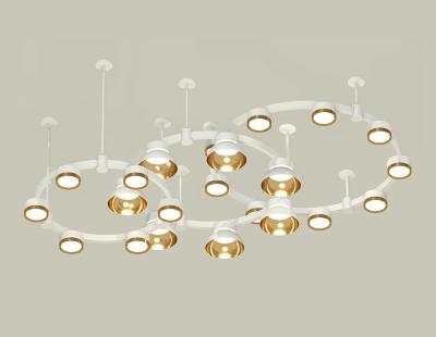 Комплект подвесного светильника Ambrella Light Techno Ring XR92212001 (A9221, A9226, C9241, C9232, C9236, C9231, N8144, N8124)