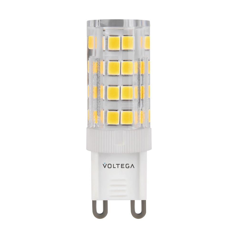 Лампа светодиодная Voltega G9 5W 4000К прозрачная VG9-K3G9cold5W 7186