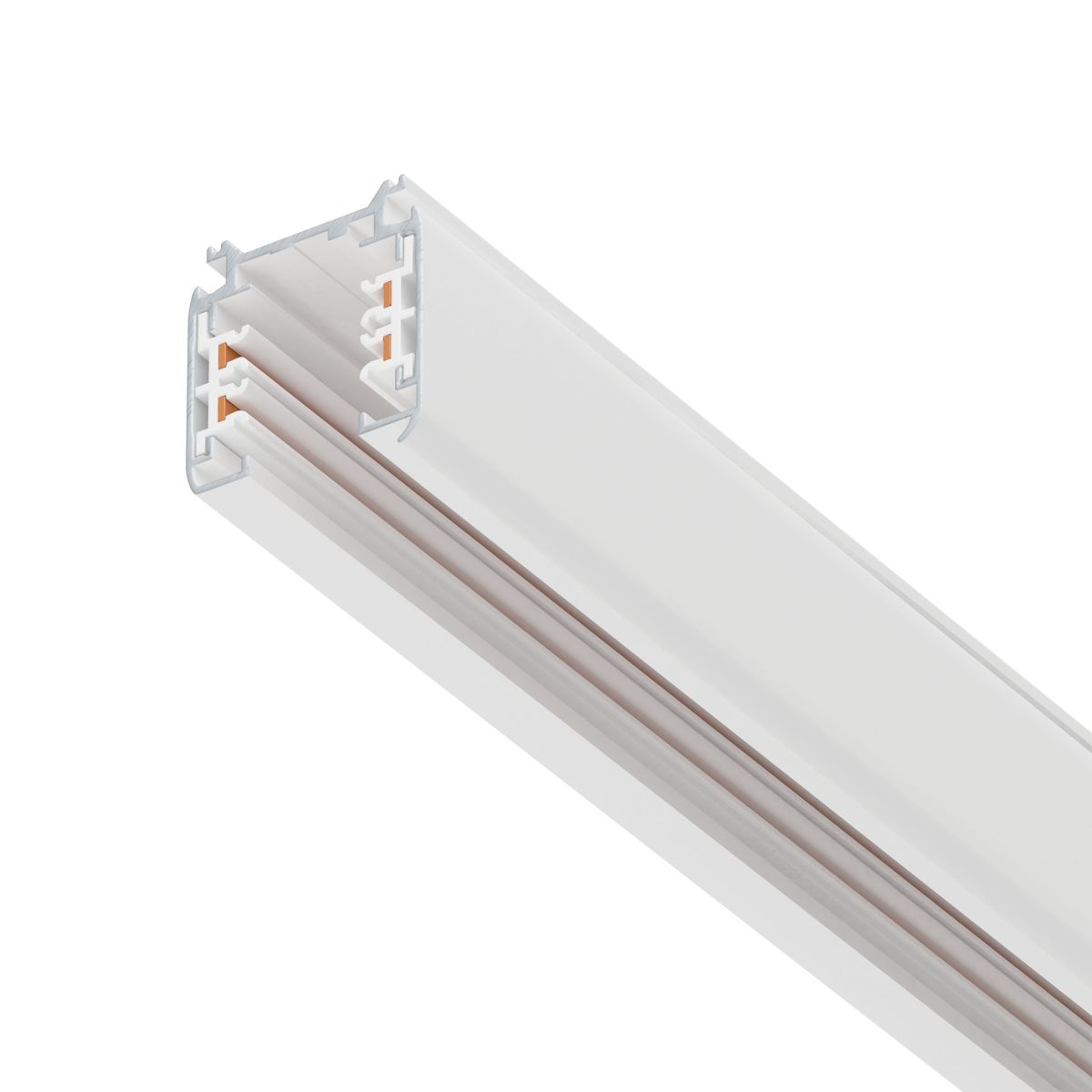 Шинопровод четырехконтактный трехфазный стыковочными пазами (плоские медные жилы), 2м Lightstar Quattro 504025-F