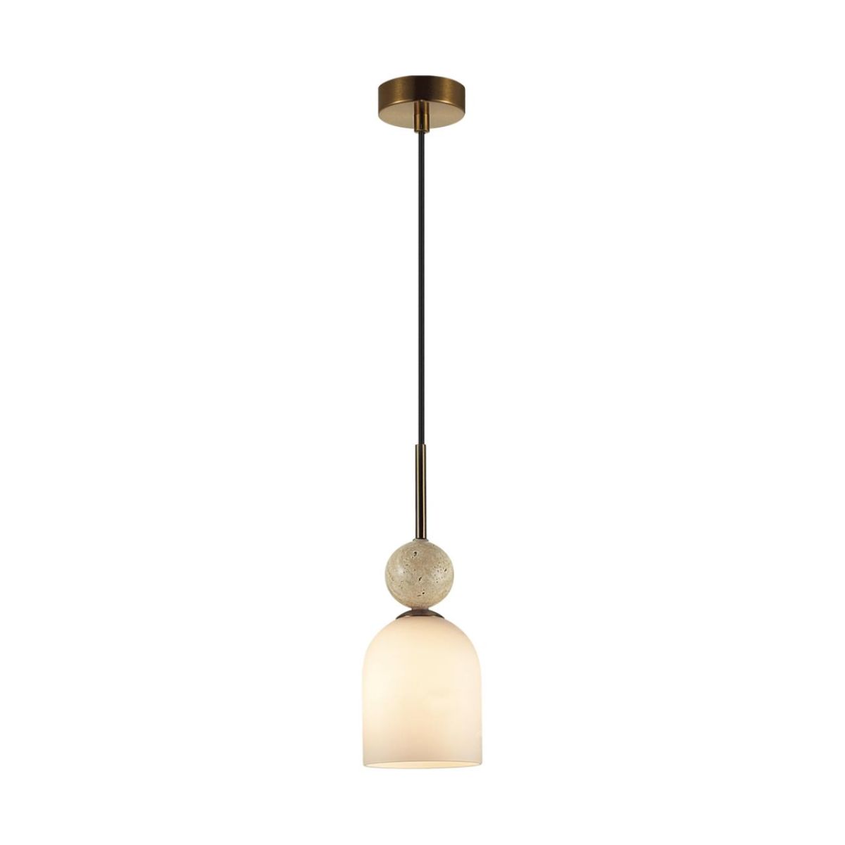 Подвесной светильник Odeon Light Midcent Lolla 6625/1B
