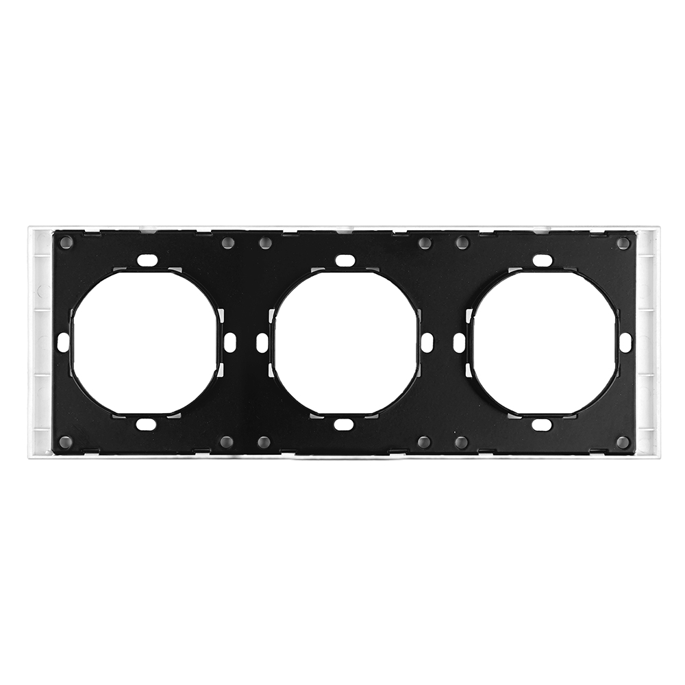 Рамка 3-местная Stekker Мия PFR00-3003-01 белая магнолия 50458