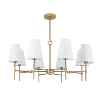 Люстра на штанге Arte lamp Daniella A4104LM-8PB