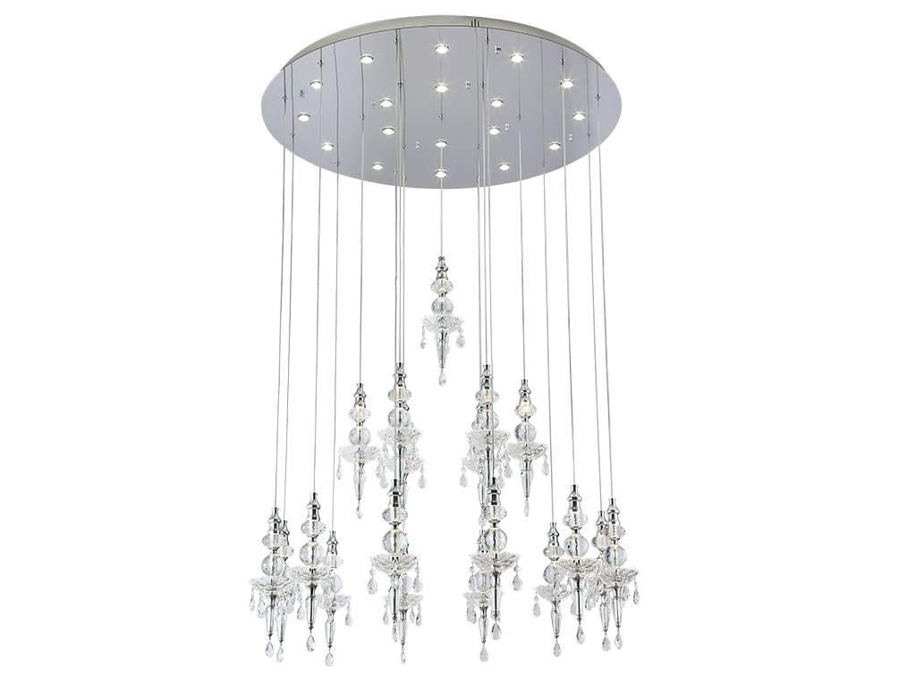 Подвесная люстра Newport 8360/1000 chrome М0070006