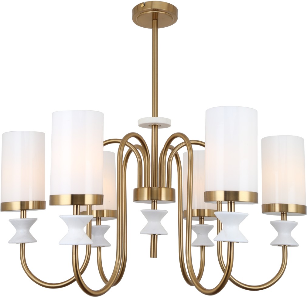 Люстра на штанге Stilfort Мрамарис 1054/05/06P