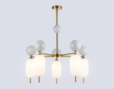 Люстра на штанге Ambrella Light High Light Ceramo Modern LH53104