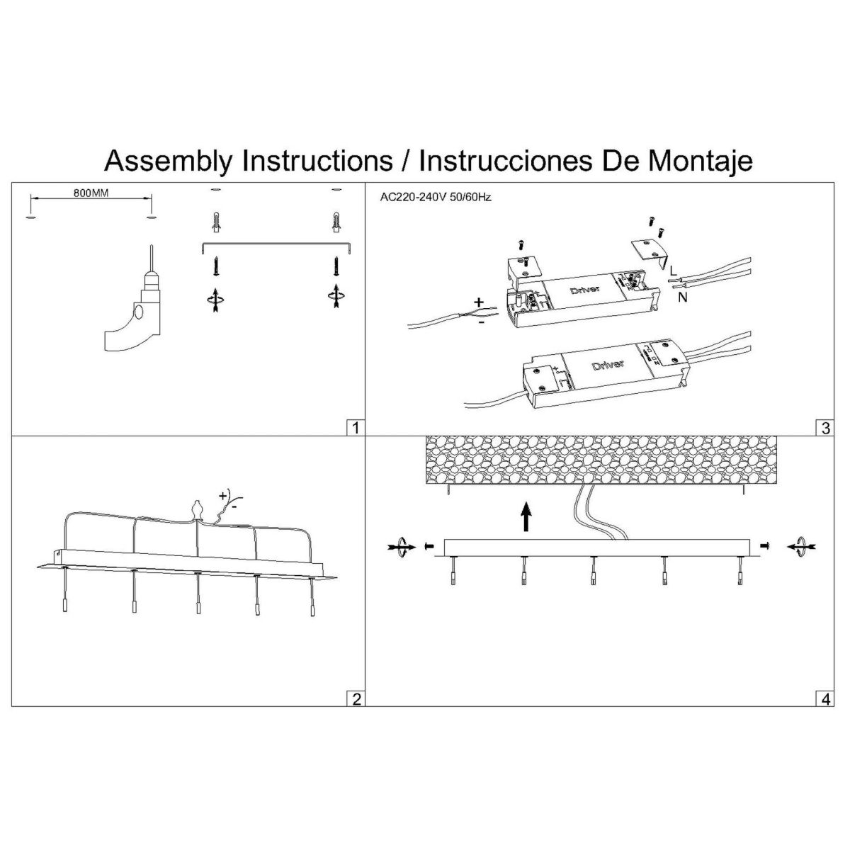 Основание потолочное 5L Mantra Modular Light Florones 9384
