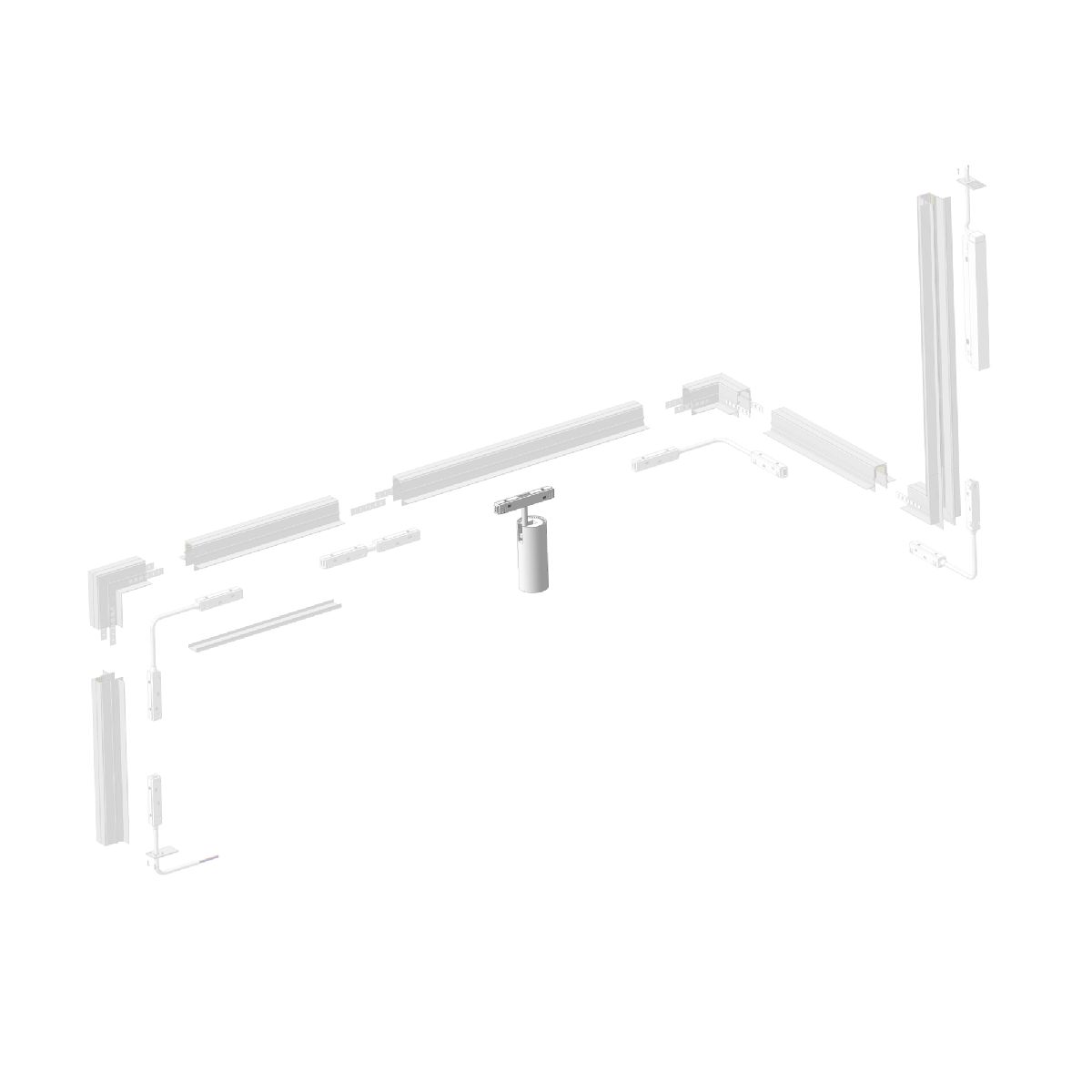 Трековый магнитный светильник Vitaluce VT0200047-01