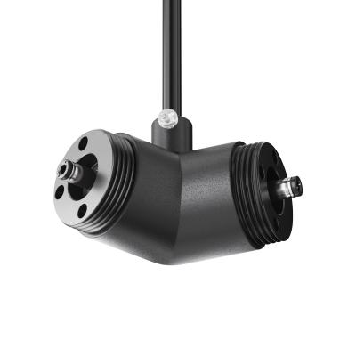 Угловой коннектор 120° с вводом питания Maytoni Shelf CA018LWC-P-B