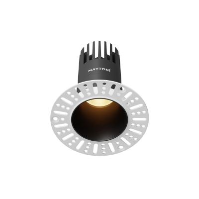 Встраиваемый светильник Maytoni Dip DL120-10W-2.7K-TRS-B