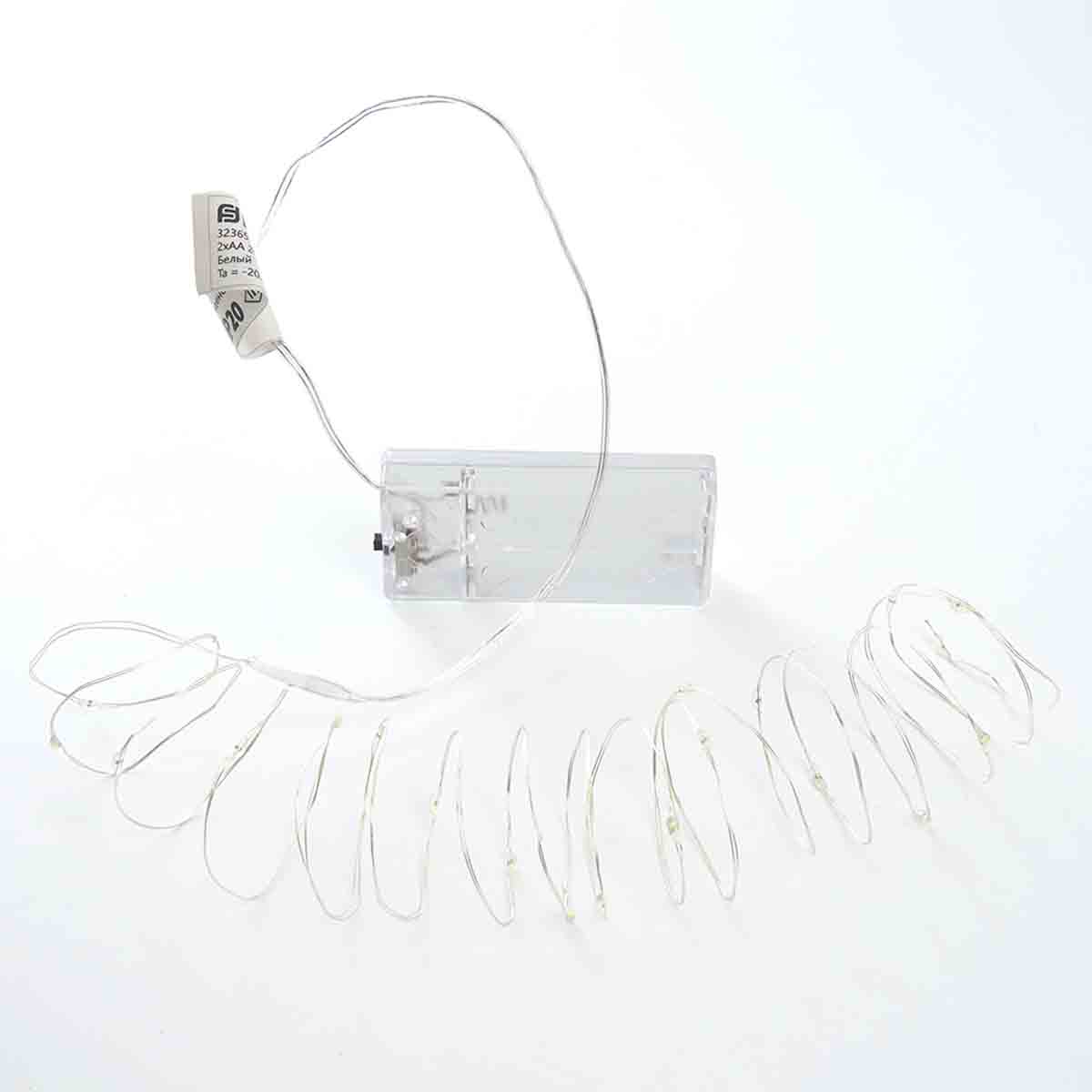 Светодиодная гирлянда Feron Линейная AA желтый без мерцания CL570 41634