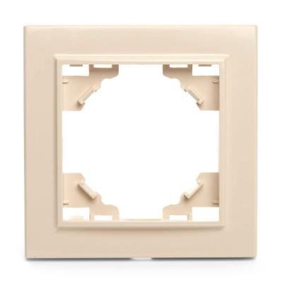 Рамка 1-постовая Stekker Эрна слоновая кость PFR00-9001-02 39624