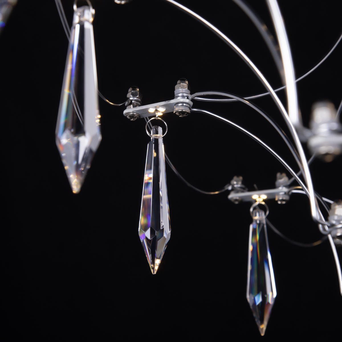 Подвесная люстра Loft IT Mira 10259/1000 Silver Asfour