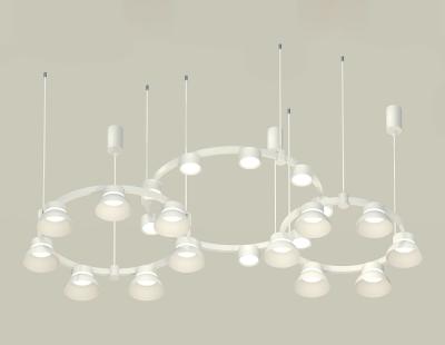Комплект подвесного светильника Ambrella Light Techno Ring XR92082010 (A9208x3, C9241, C9236, C9231, N8112, N8140)
