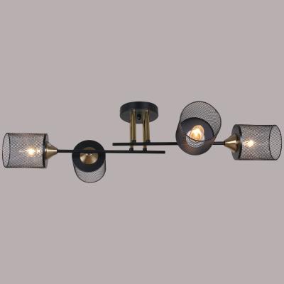 Потолочная люстра Reluce 38460-0.3-04 BK+COPPER