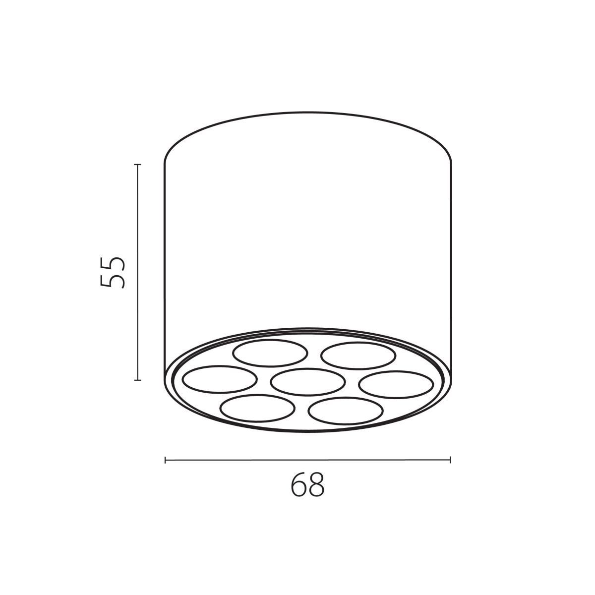 Потолочный светильник Lightstar Guarda 080642
