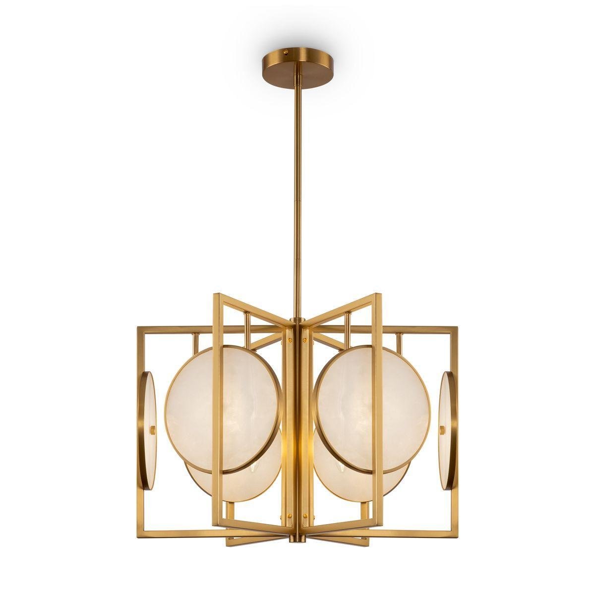 Подвесная люстра Maytoni Marmo MOD099PL-06G