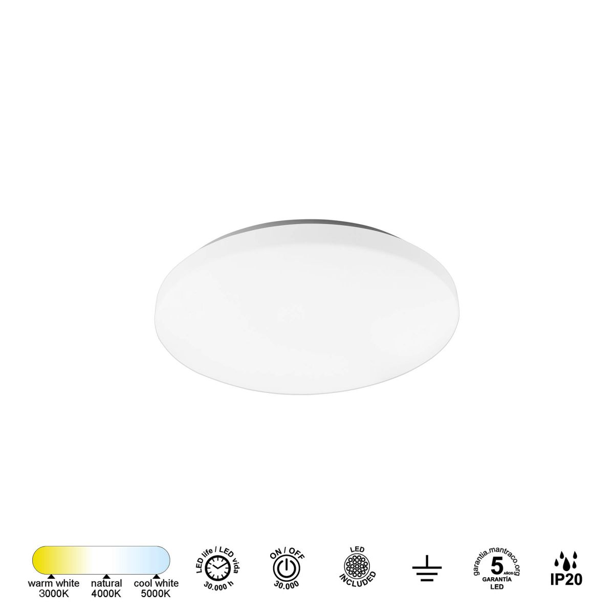 Потолочный светильник Mantra Zero 8695