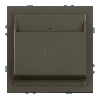 Выключатель карточный Stekker Эмили RSW40-5114-09 антрацит, soft touch 50701