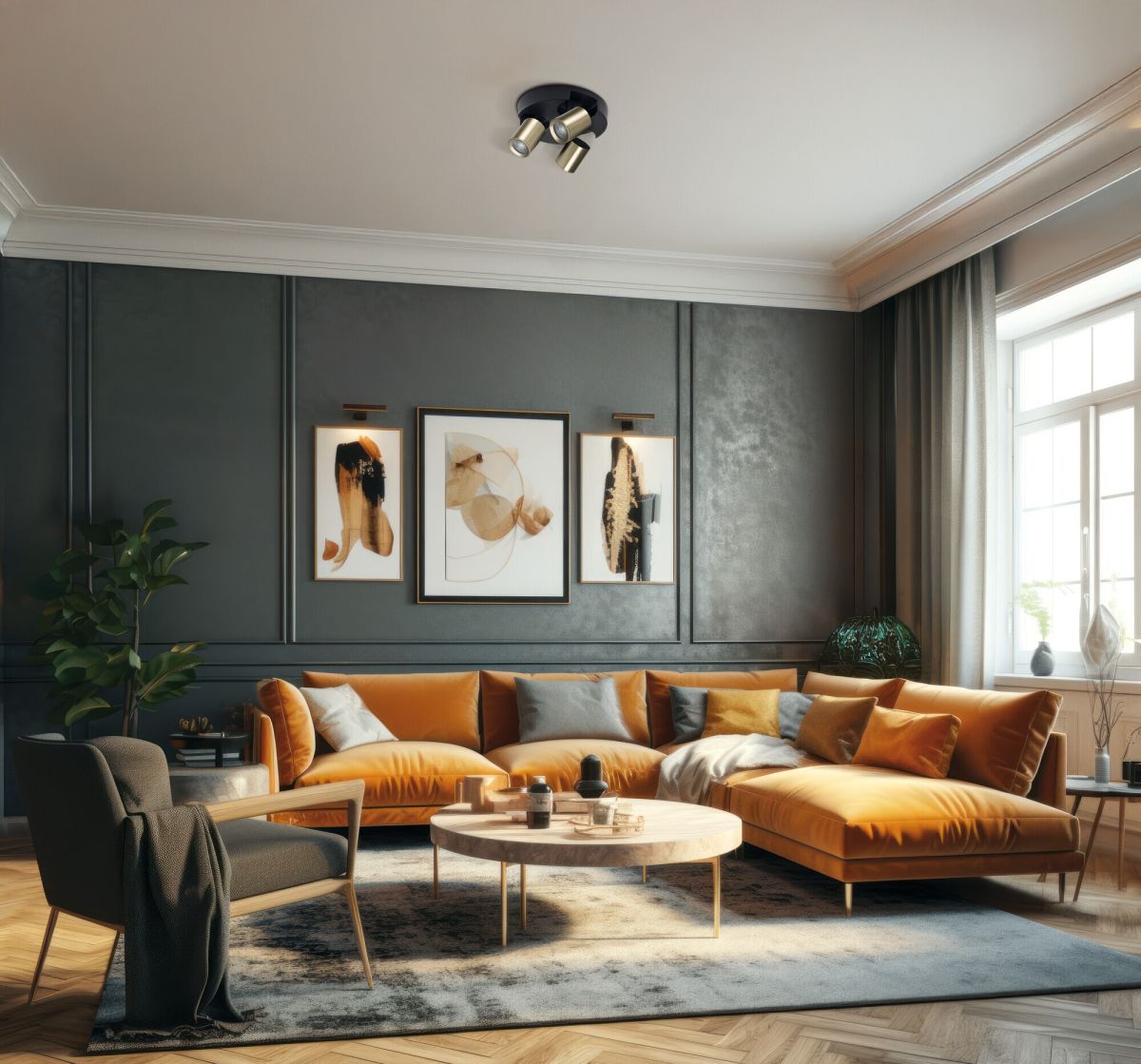 Накладной спот Kanlux Laurin 38965