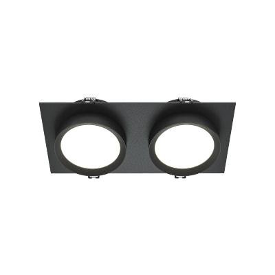 Встраиваемый светильник Maytoni Hoop DL086-02-GX53-SQ-B