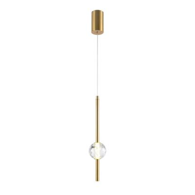Подвесной светильник Indigo Ciondolo 11066/1P Brass V000170L