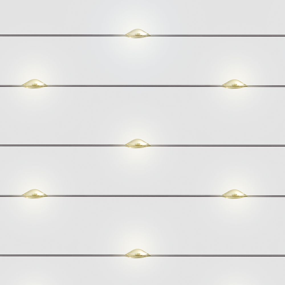 Светодиодная гирлянда Feron Линейная AA желтый без мерцания CL570 41634