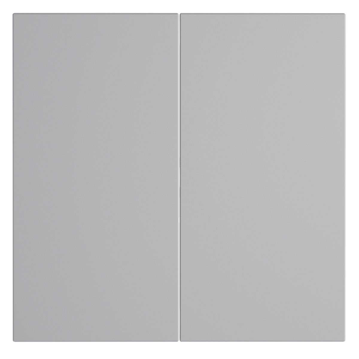 Клавиши для выключателя/переключателя двухклавишного Voltum S70 (серый) VLS000316