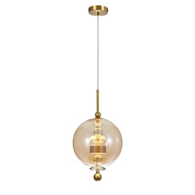 Подвесной светильник Indigo Illusione 11055/1P Amber V000188L