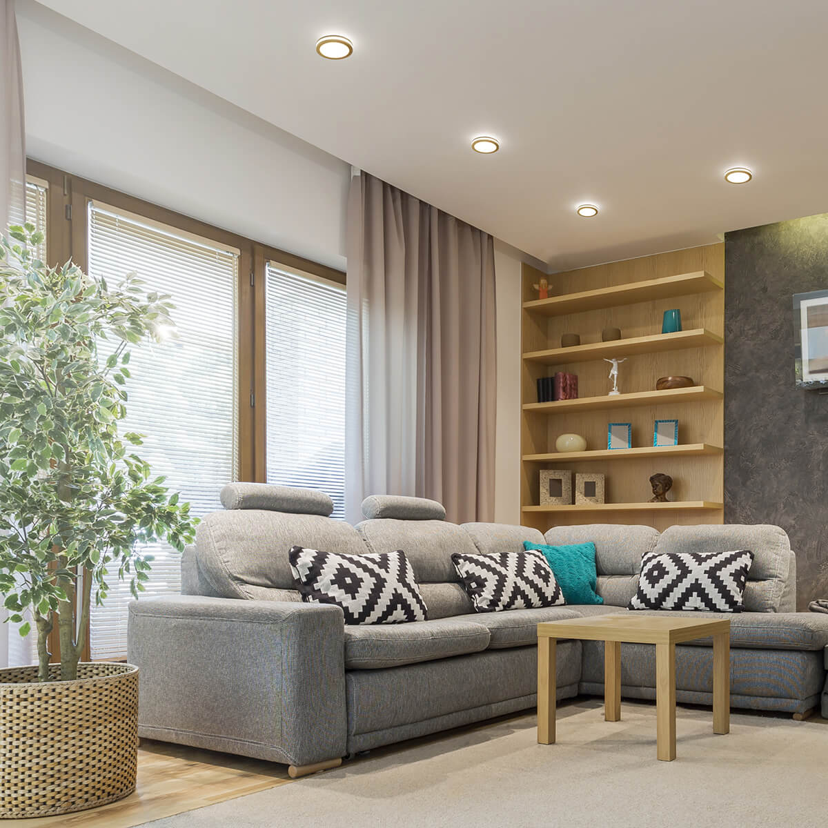 Встраиваемый светодиодный светильник Elektrostandard DSKR80 5W 4200K SGD золото матовый 4690389041303