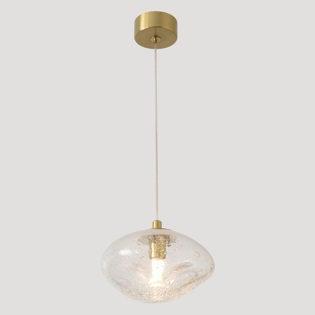 Подвесной светильник Crystal Lux FORMLESS SP1 TRANSPARENT