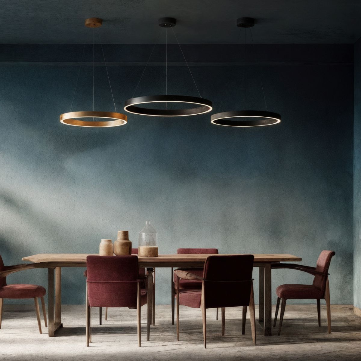 Подвесной светильник Denkirs Raydia DK6273-BK