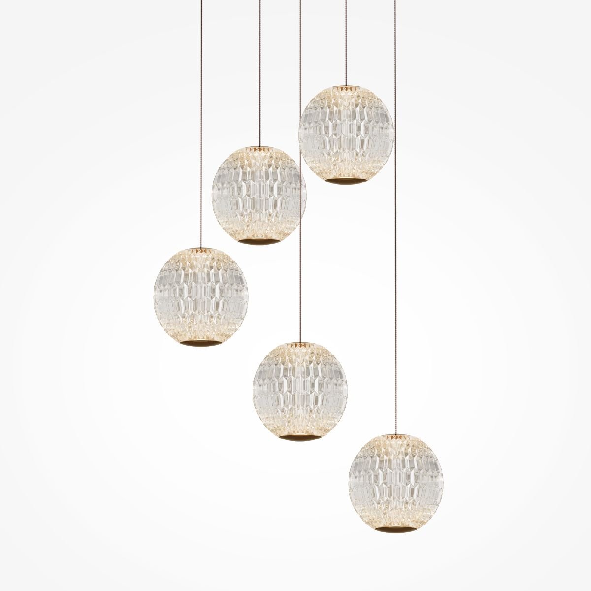 Каскадная люстра Maytoni Sapphire MOD293PL-L30BS3K