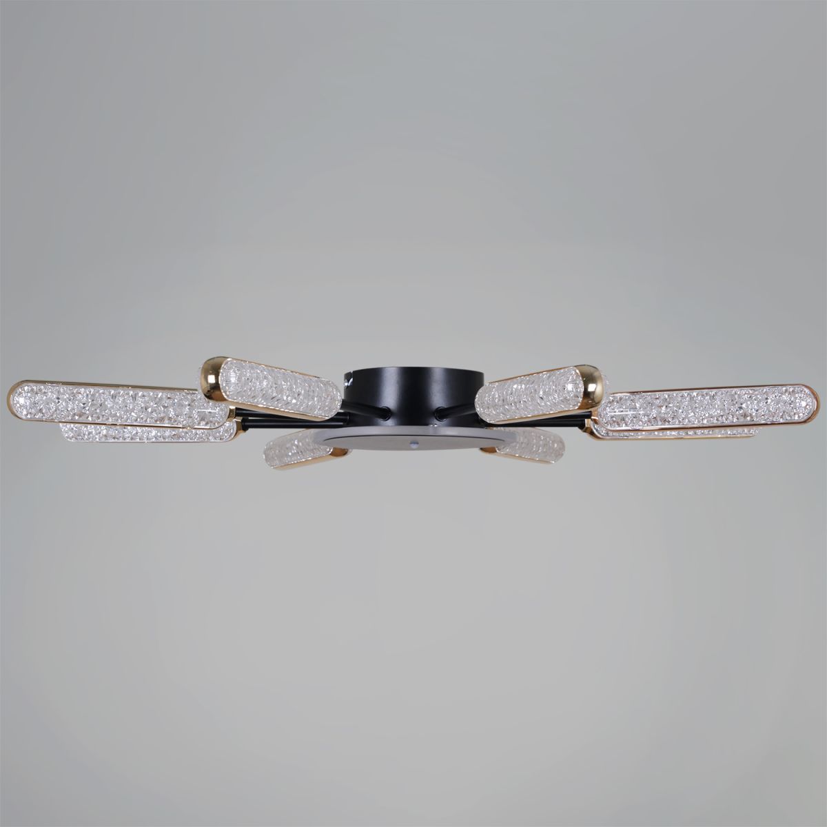 Потолочная люстра Reluce 08290-0.3-08 BK+GD