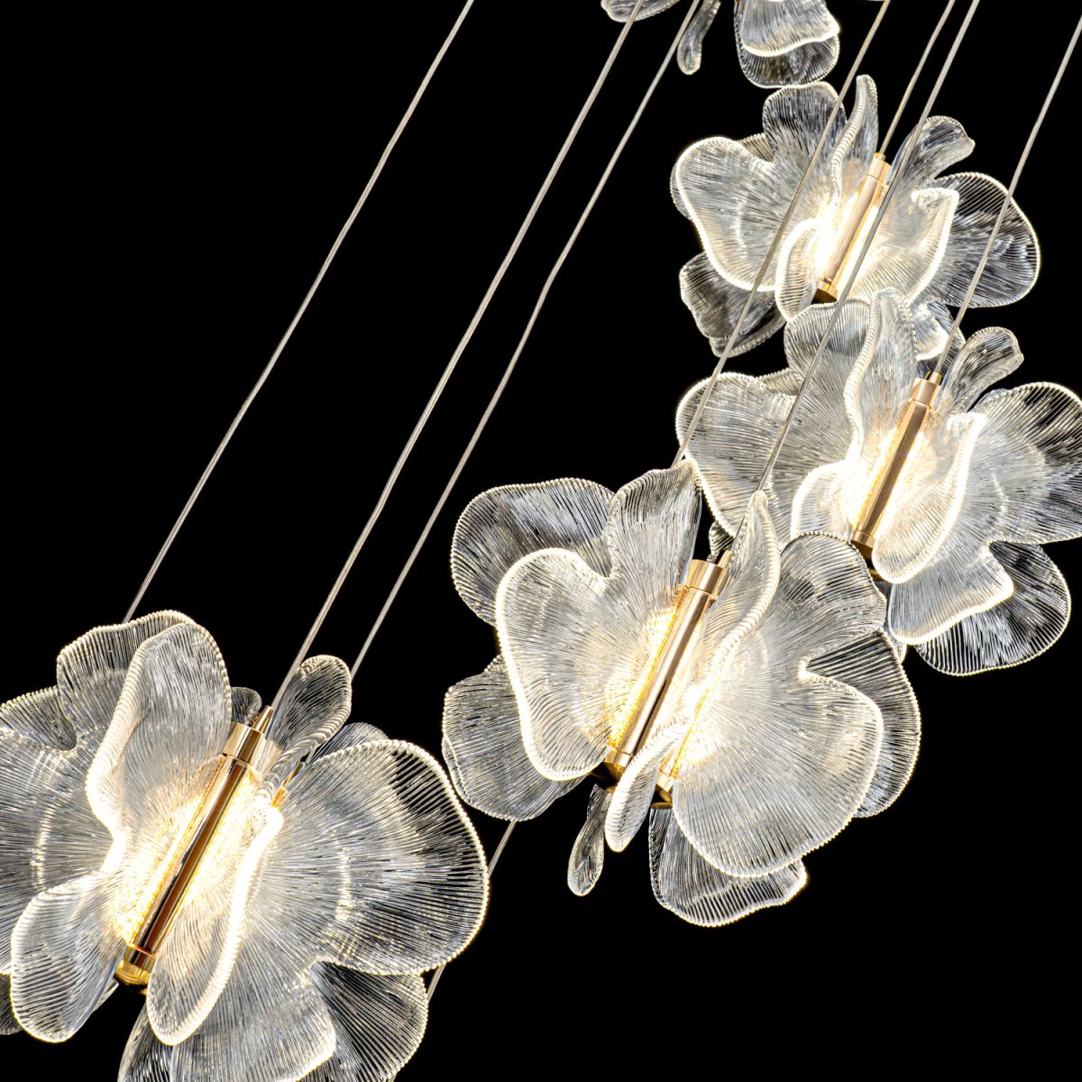 Каскадная люстра Modelux ML.6222.600 CP