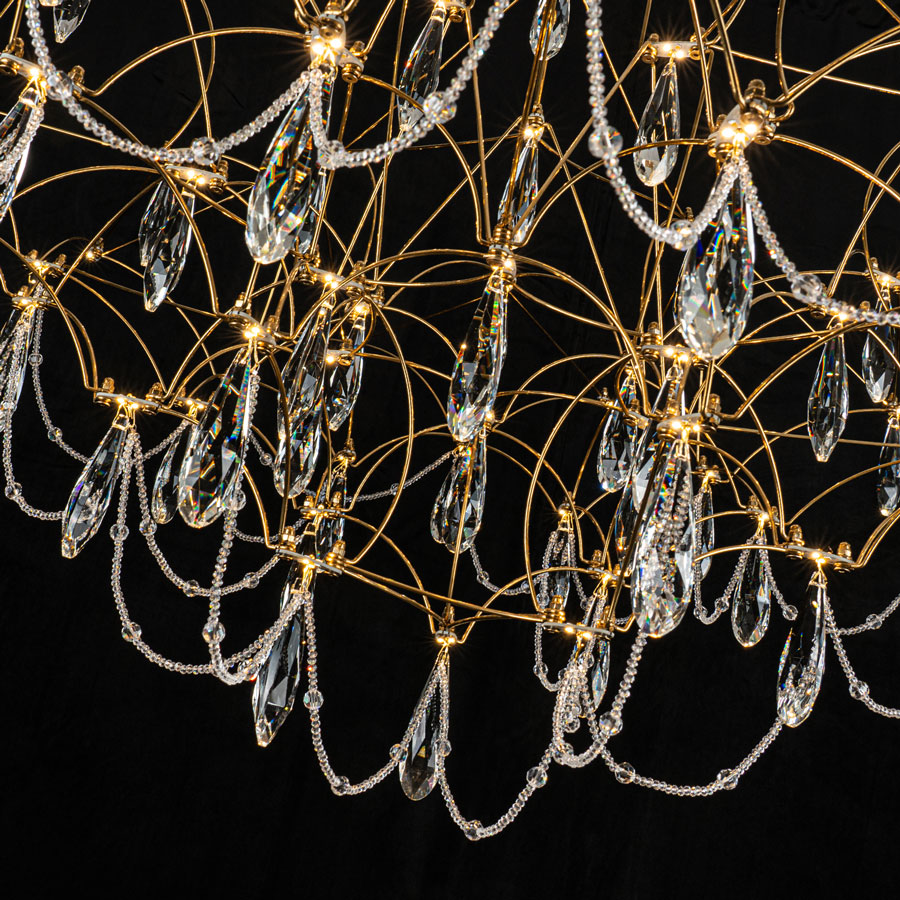 Подвесная люстра Modelux premium ML.5602.1000P BS