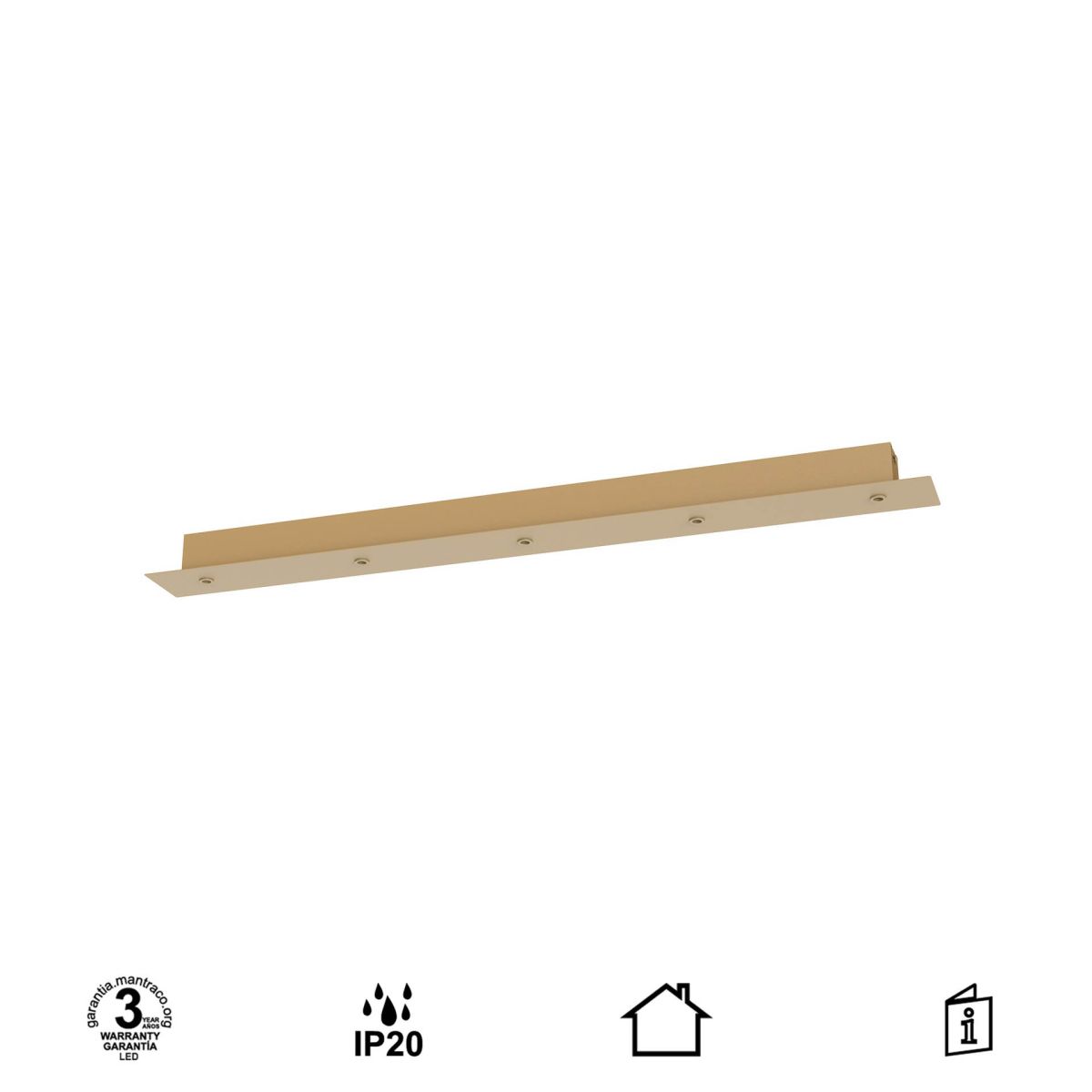 Основание потолочное 5L Mantra Modular Light Florones 9384