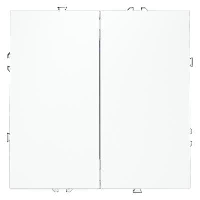 Проходной переключатель двухклавишный Voltum S70 VLS020302