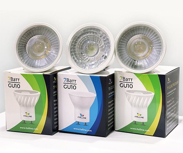 Светодиодная лампа Italline TP GU10/7W/3000K
