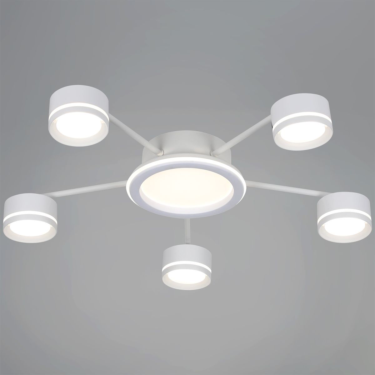 Потолочная люстра Reluce 20590-0.3-5+1 White