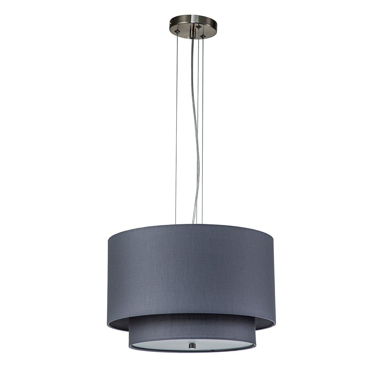 Подвесной светильник Indigo Nebbia 13020/1P Nickel V000354