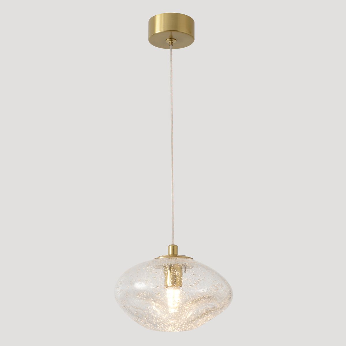 Подвесной светильник Crystal Lux FORMLESS SP1 TRANSPARENT