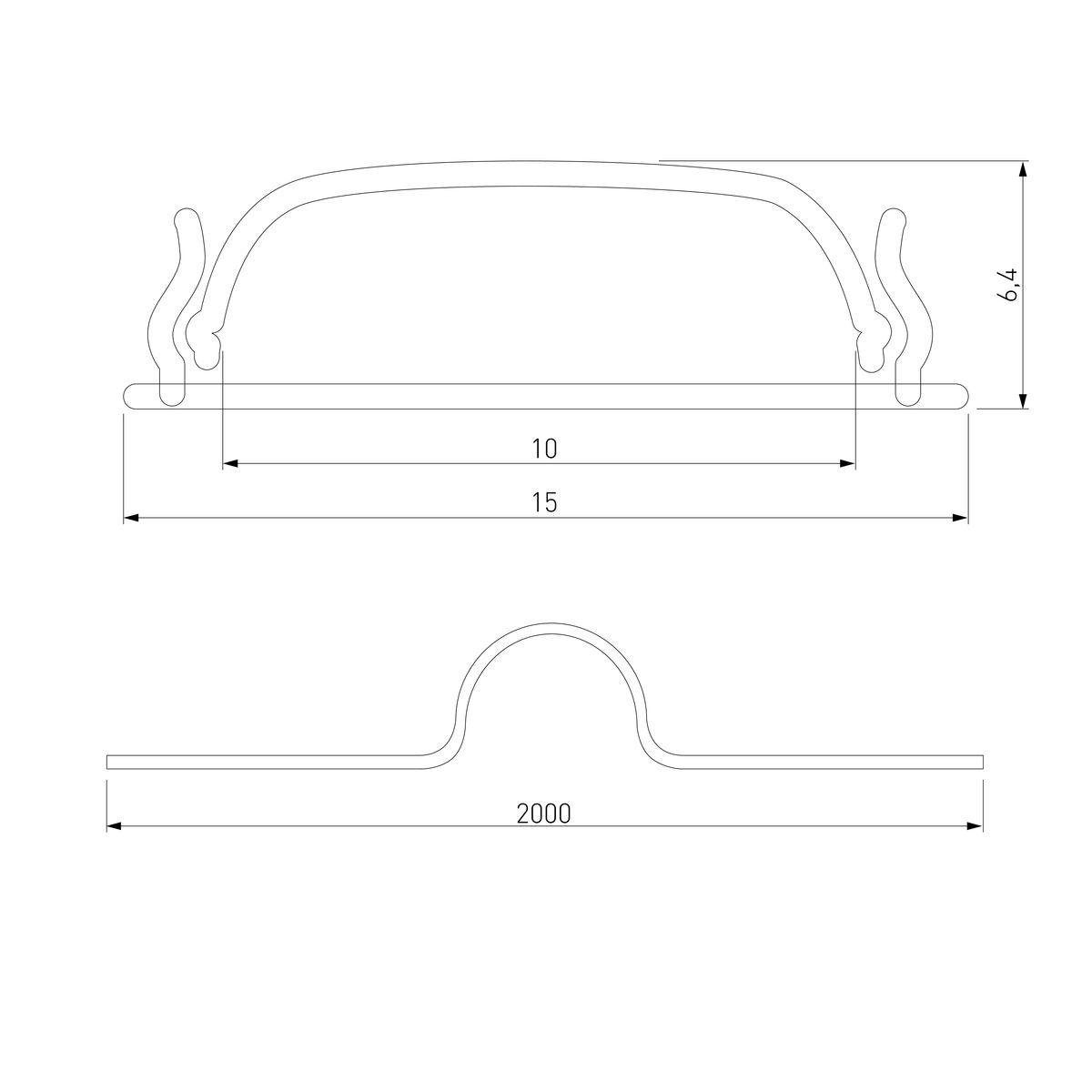 Профиль гибкий алюминиевый с экраном Elektrostandard LL-2-ALP012 4690389170546
