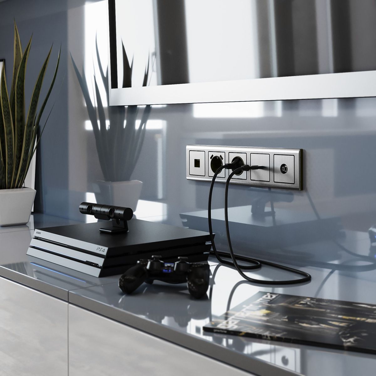 Накладка для розетки HDMI Werkel W1196002 4690389158322 a051083