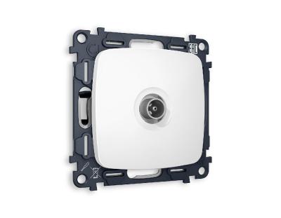 Комплект механизма TV розетки проходной 5-1000 MHz 4dB Ambrella Volt Omega MO133030