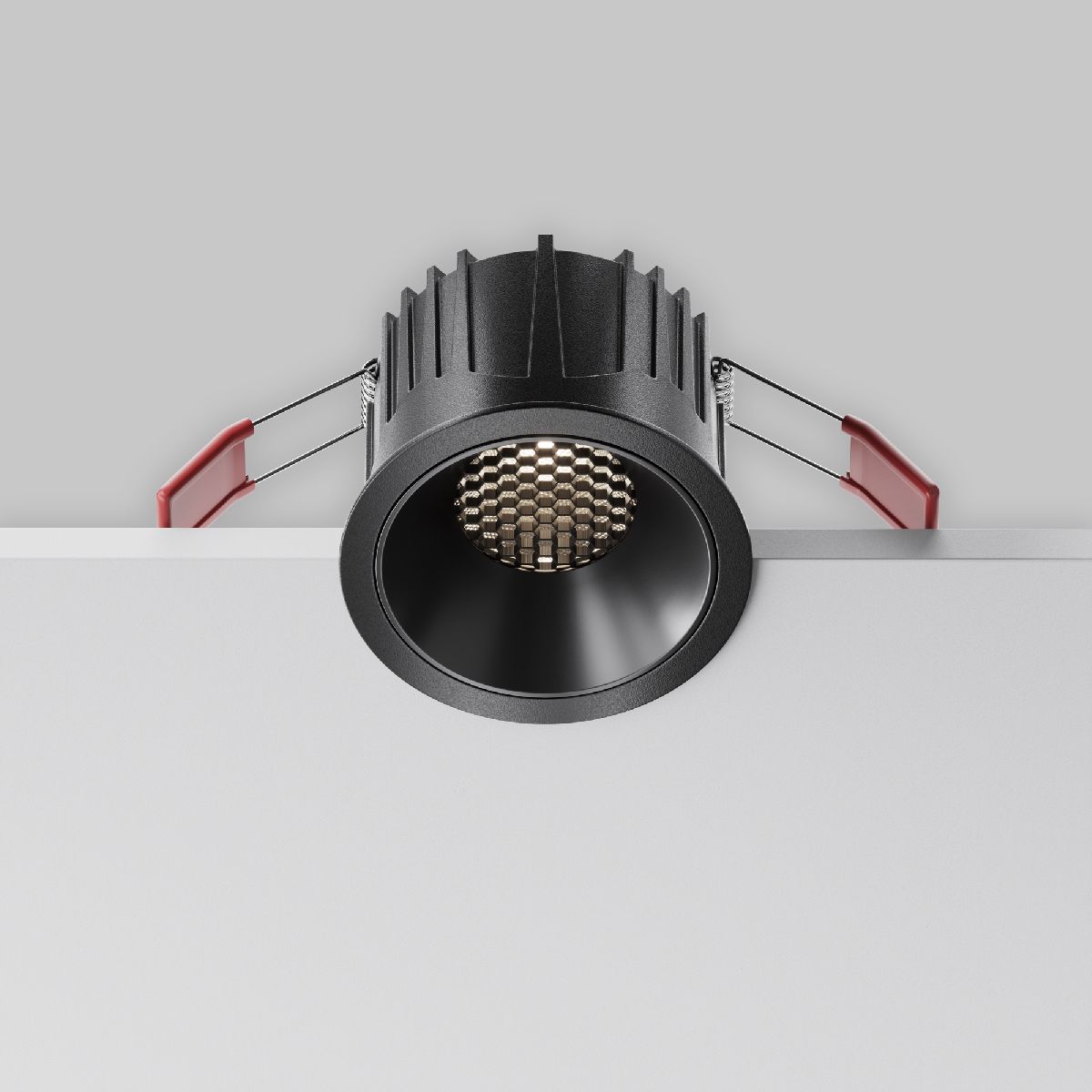 Встраиваемый светильник Maytoni Alfa LED DL043-01-15W4K-RD-B-1