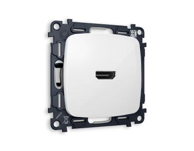 Комплект механизма розетки HDMI 2.0 Ambrella Volt Omega (OP1140, VM222) MO114010