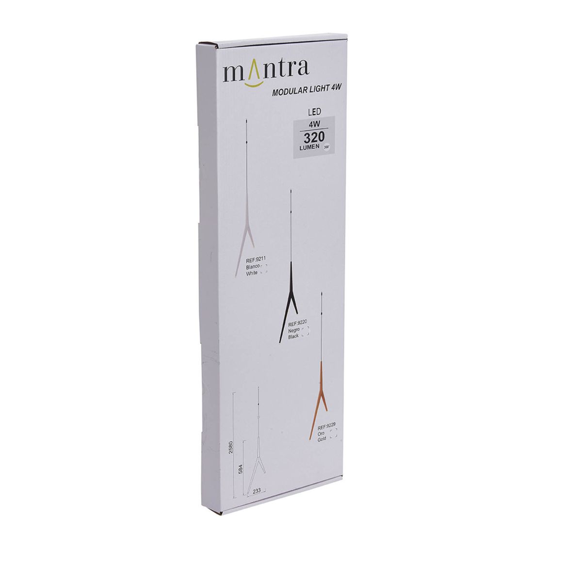 Подвесная люстра Mantra Arrecife 9362+9211 (5L)
