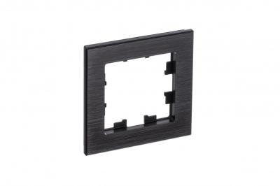 Рамка 1-ая Systeme Electric AtlasDesign Nature Металл оникс ATN312301
