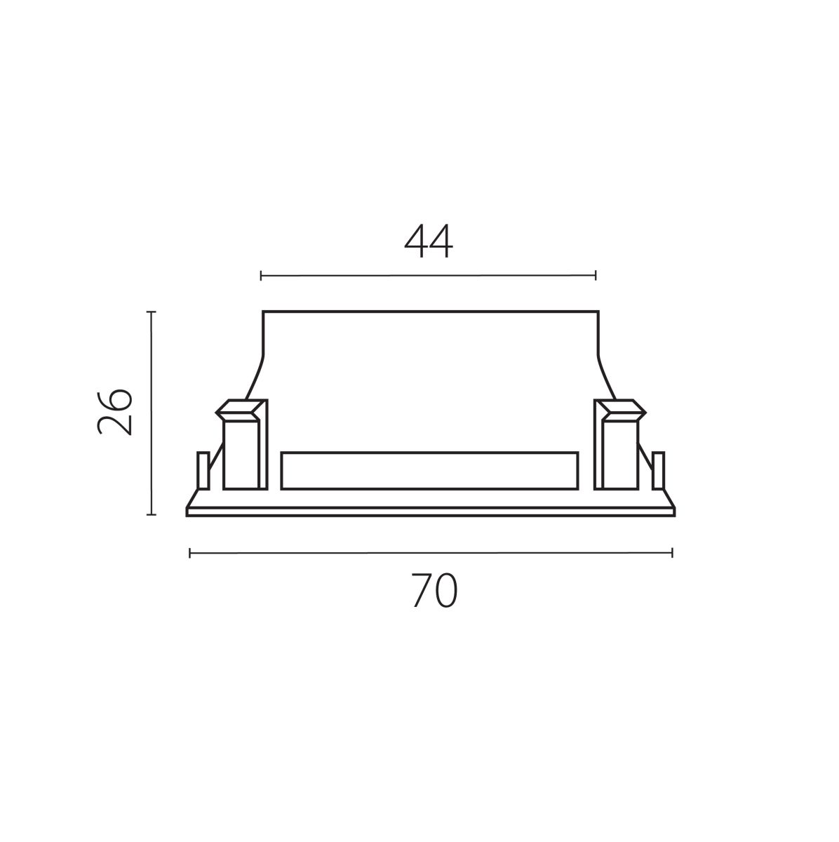 Рефлектор круглый для рамок 07520х/07520X-01 Lightstar Stella 075504